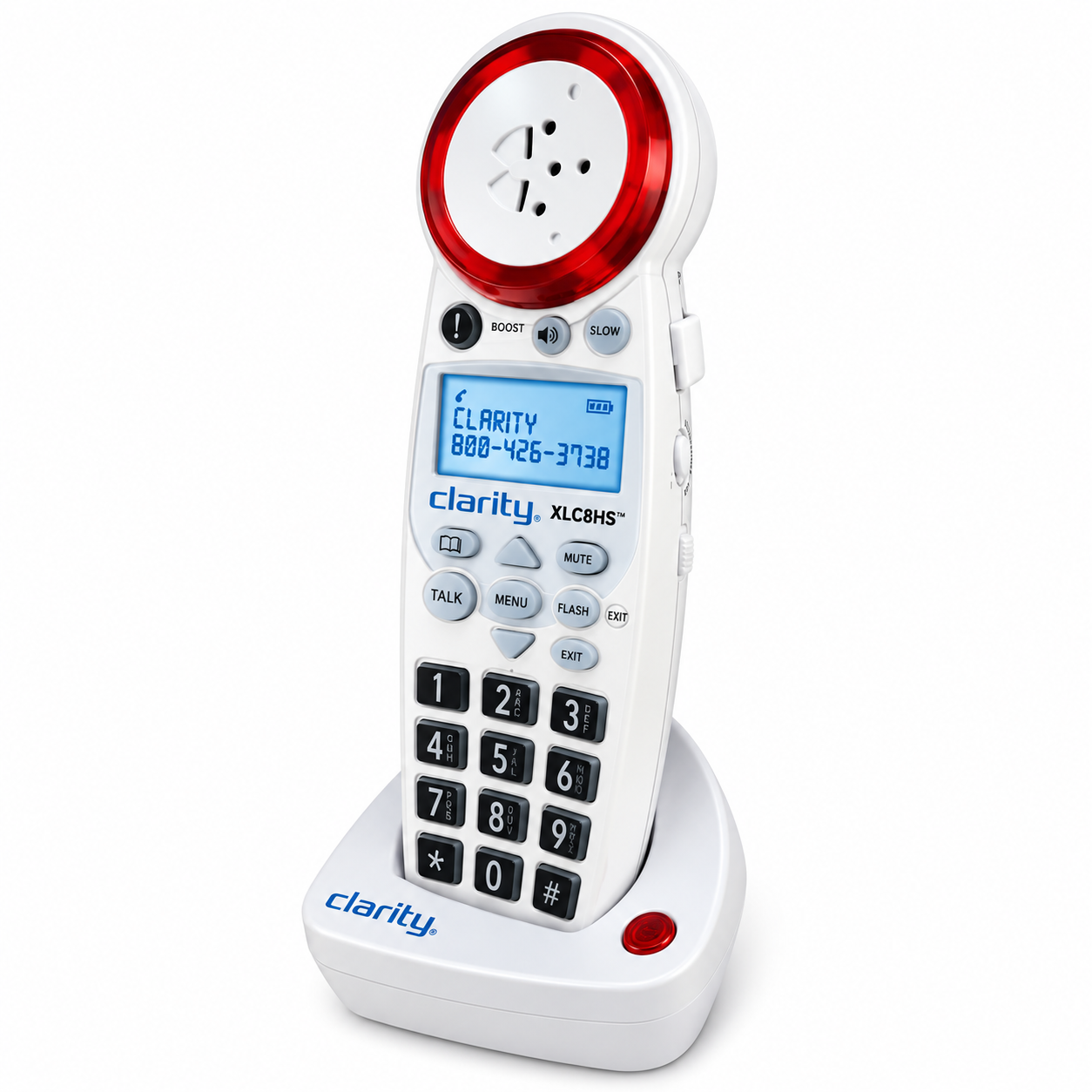 Clarity XLC8HS cordless amplified handset